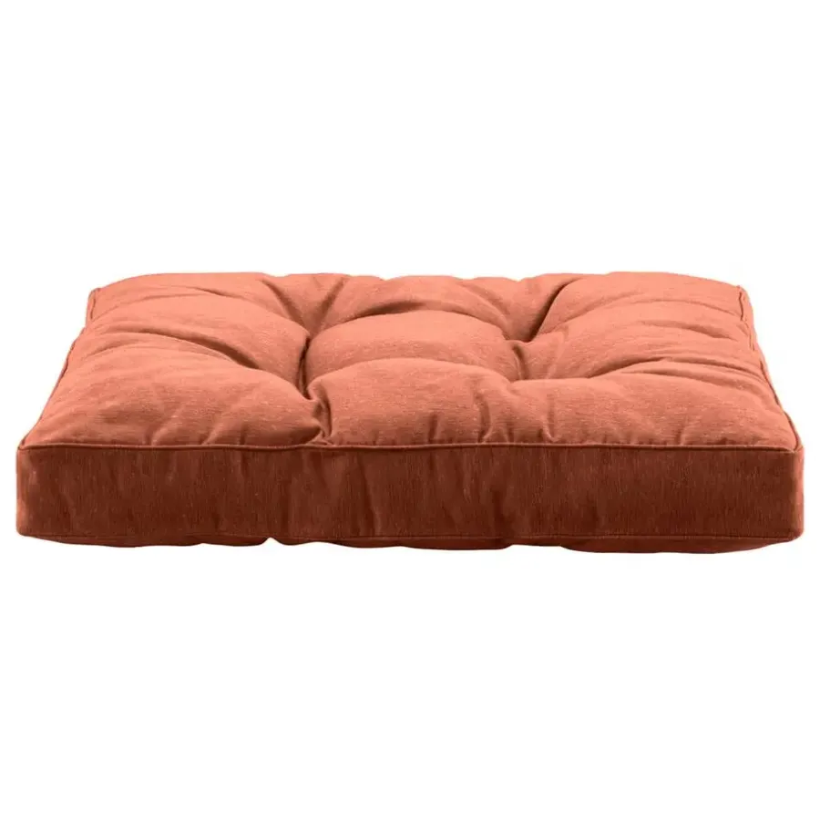 Leen Bakker Loungekussen Florence rug - terracotta - 73x73 cm