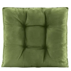 Loungekussens-Leen Bakker Loungekussen Florence zit - donkergroen - 73x73 cm