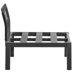 Leen Bakker Loungestoel middenelement Ardeche - grijs - 78x72x66 cm