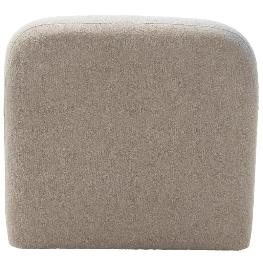 Loveseats-Giga Meubel Loveseat Stof Taupe - Zitbreedte 76cm - 76x106x75cm - Mary