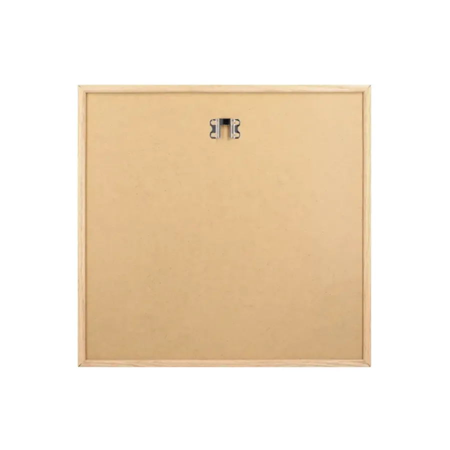 ACAZA LP Wissellijst - Vinyl Framelijst - 33x32x2 cm - MDF hout - Plaat - Lichte Eik