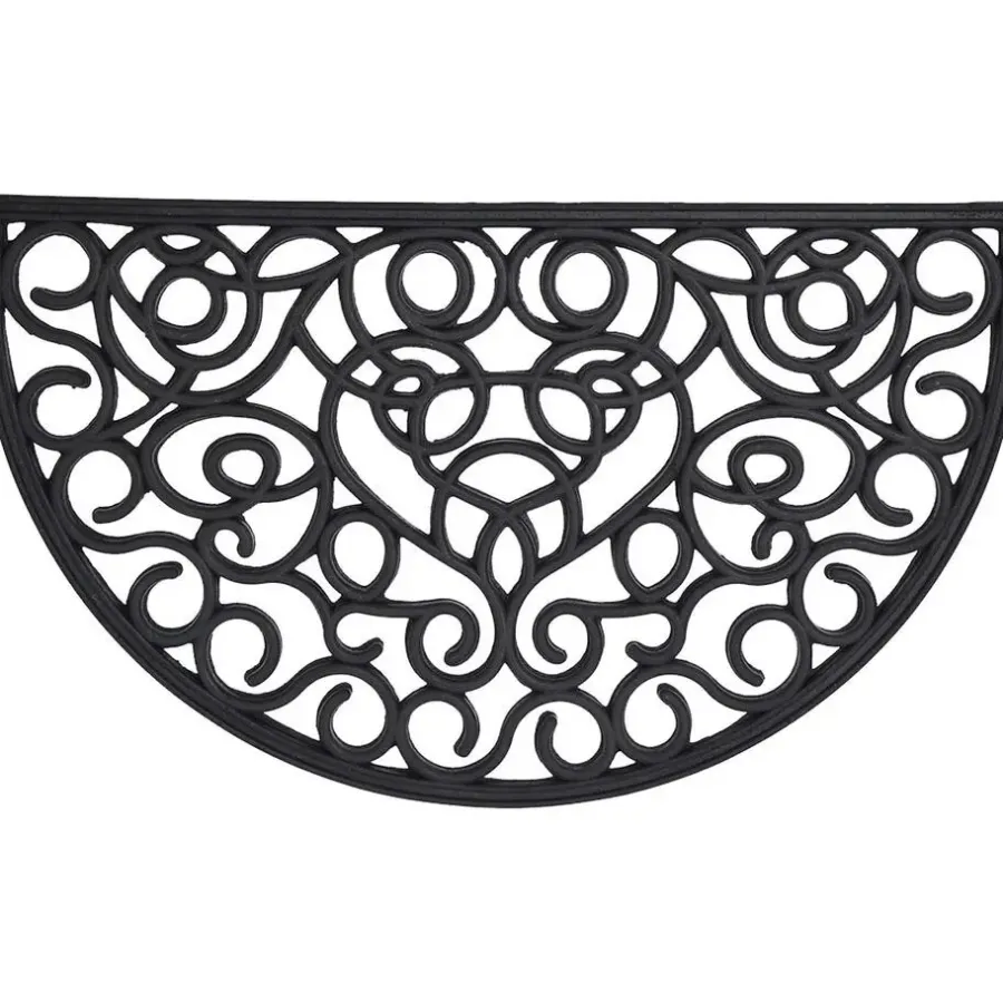 Deurmatten-Luance Cozy Step Deurmat - anti slip - half maan - 75 x 45 cm