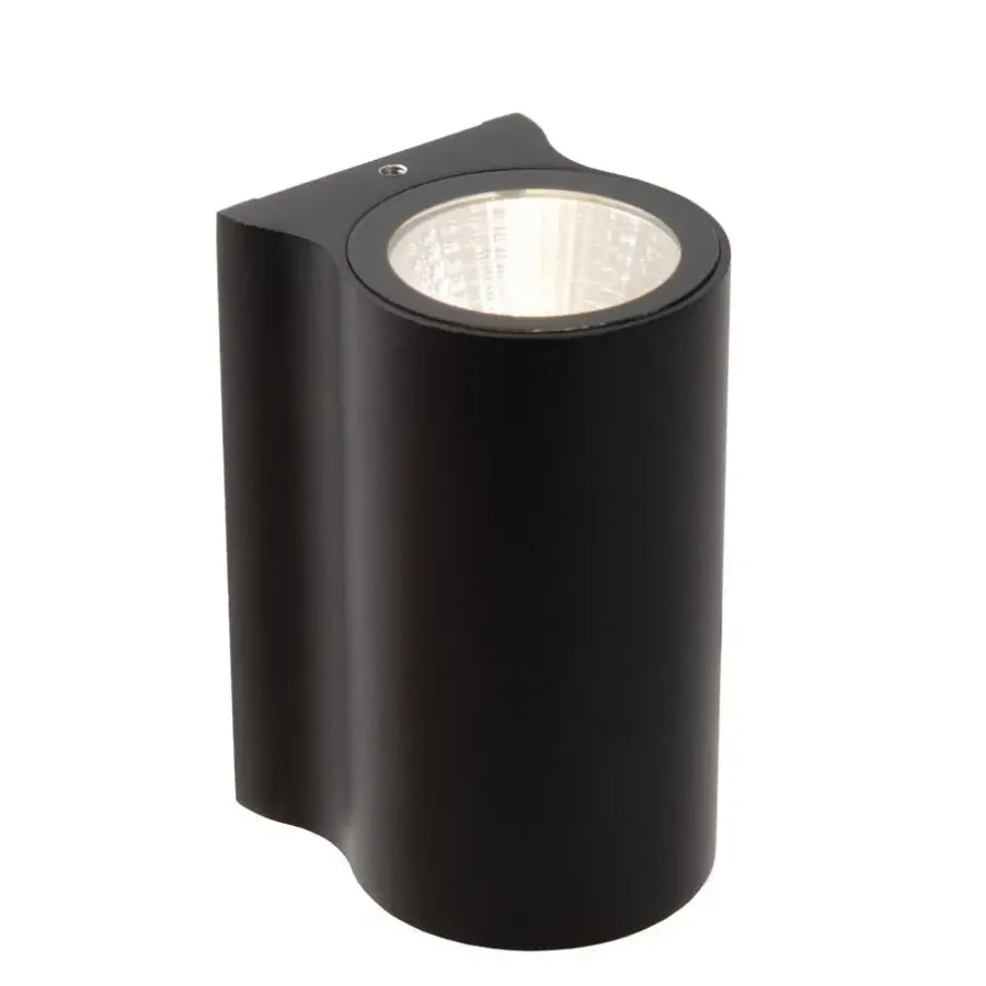 Wandlampen-Lucide AKRA Wandlamp - Zwart