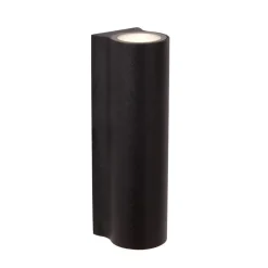 Buitenverlichting|Wandlampen-Lucide AKRA Wandlamp - Zwart