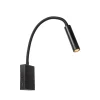Lucide ALEC Wandspot - Zwart