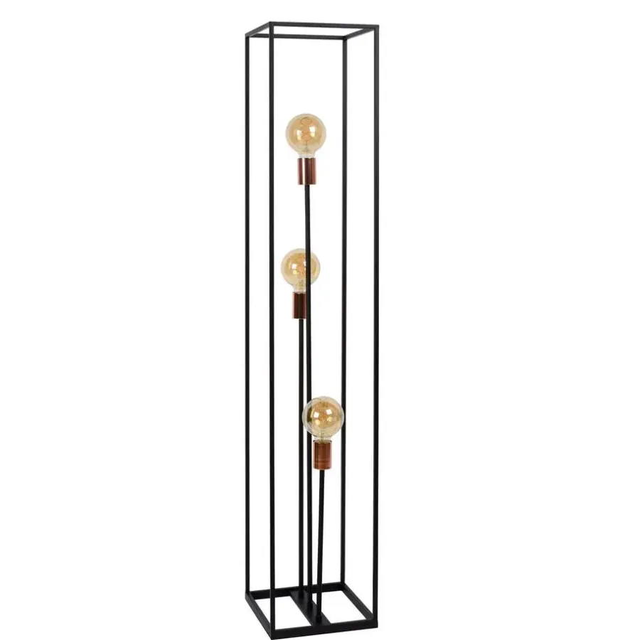 Staande Lampen-Lucide ARTHUR Vloerlamp - Zwart