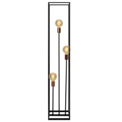 Staande Lampen-Lucide ARTHUR Vloerlamp - Zwart