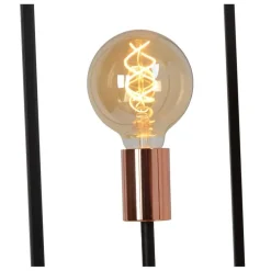 Staande Lampen-Lucide ARTHUR Vloerlamp - Zwart