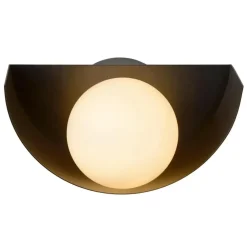 Wandlampen-Lucide BENNI Wandlamp - Zwart