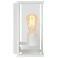 Buitenverlichting|Wandlampen-Lucide CLAIRE Wandlamp - Wit
