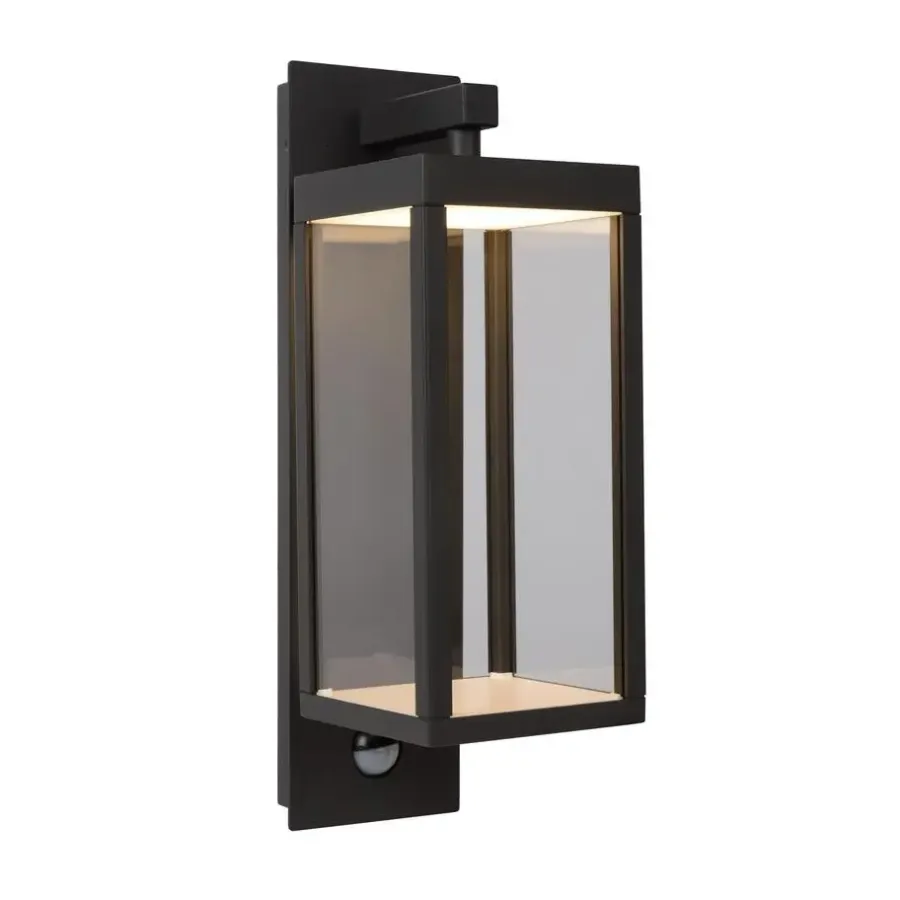 Buitenverlichting|Wandlampen-Lucide CLAIRETTE Wandlamp - Antraciet