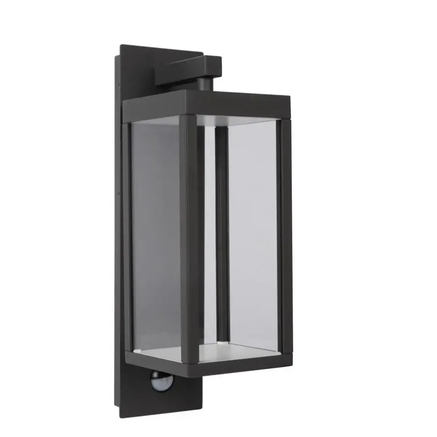 Buitenverlichting|Wandlampen-Lucide CLAIRETTE Wandlamp - Antraciet