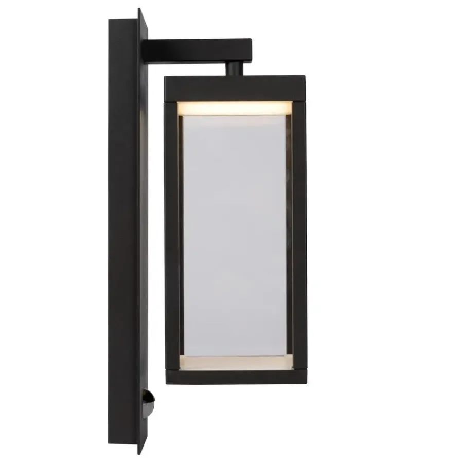 Buitenverlichting|Wandlampen-Lucide CLAIRETTE Wandlamp - Antraciet