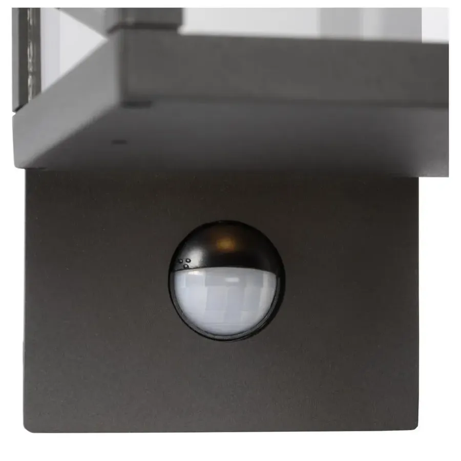 Buitenverlichting|Wandlampen-Lucide CLAIRETTE Wandlamp - Antraciet