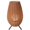 Wandlampen-Lucide COLIN IP44 Tafellamp - Naturel