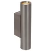 Lucide DUPLA Wandspot - Grijs ijzer