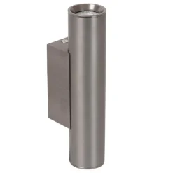 Lucide DUPLA Wandspot - Grijs ijzer