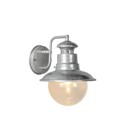 Buitenverlichting|Wandlampen-Lucide FIGO Wandlamp - Zink