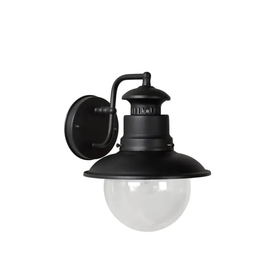 Wandlampen-Lucide FIGO Wandlamp - Zwart