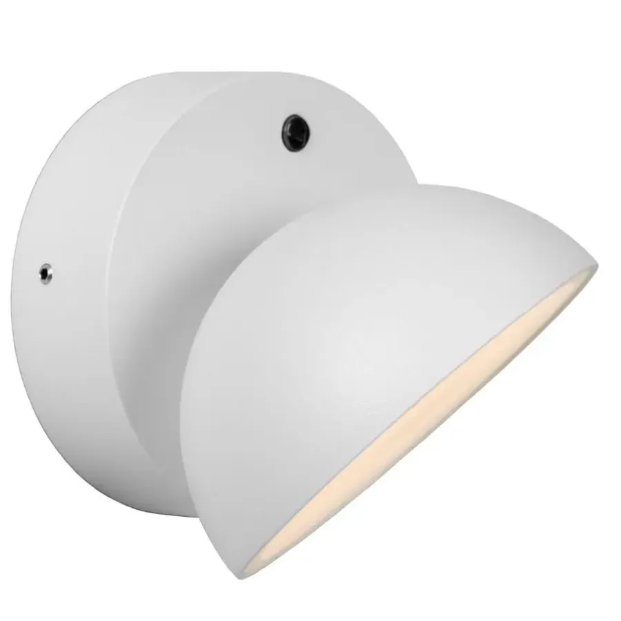 Wandlampen-Lucide FINN Wandlamp - Wit