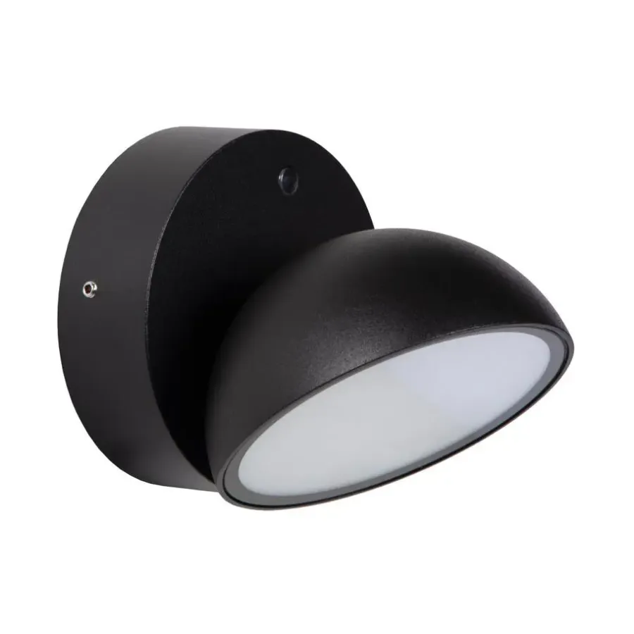 Wandlampen-Lucide FINN Wandlamp - Zwart