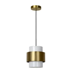 Hanglampen-Lucide FIRMIN Hanglamp - Mat Goud / Messing