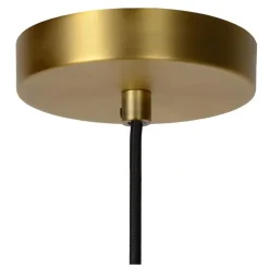 Hanglampen-Lucide FIRMIN Hanglamp - Mat Goud / Messing