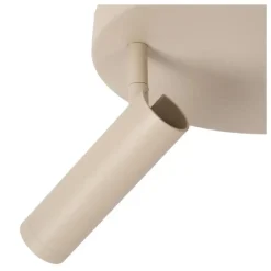 Plafondlampen-Lucide GRADO Plafondspot - Taupe
