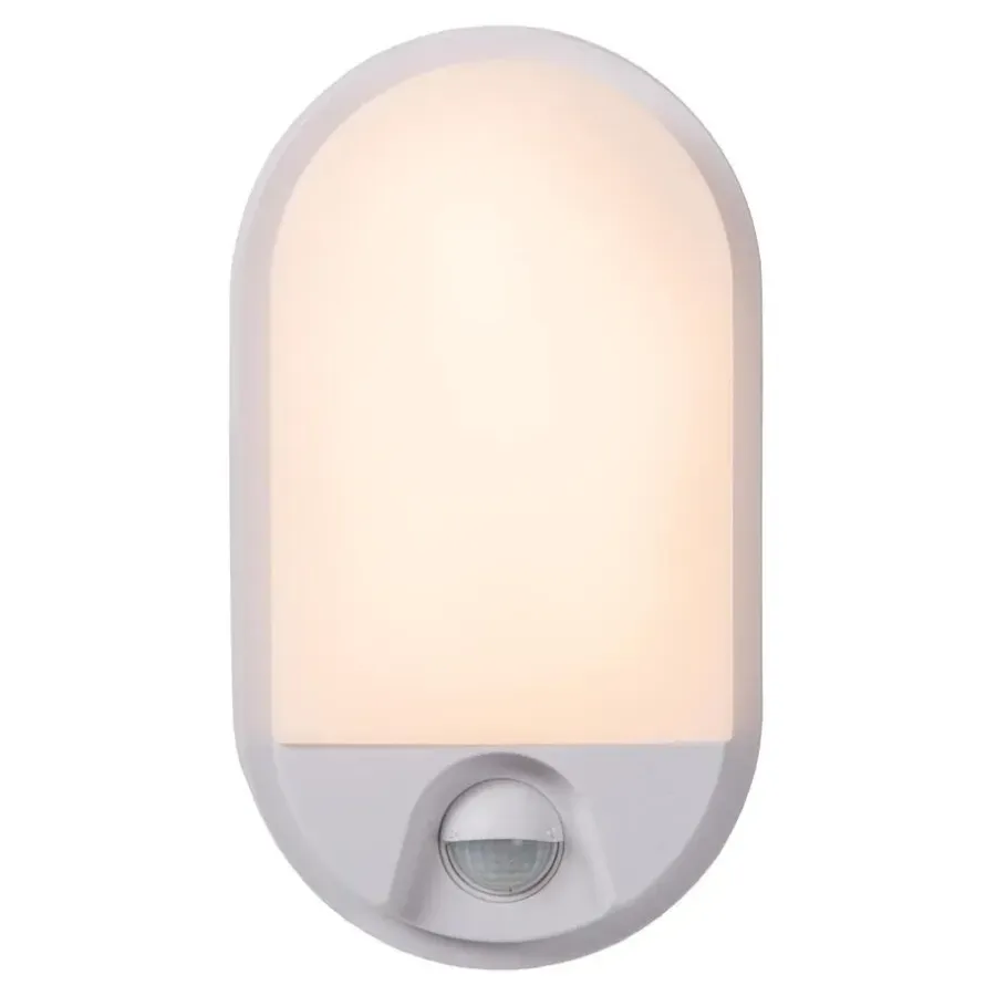 Buitenverlichting|Wandlampen-Lucide HUPS IR Wandlamp - Wit