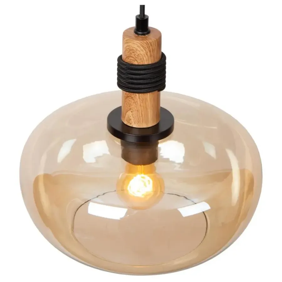 Hanglampen-Lucide ILONA Hanglamp - Amber