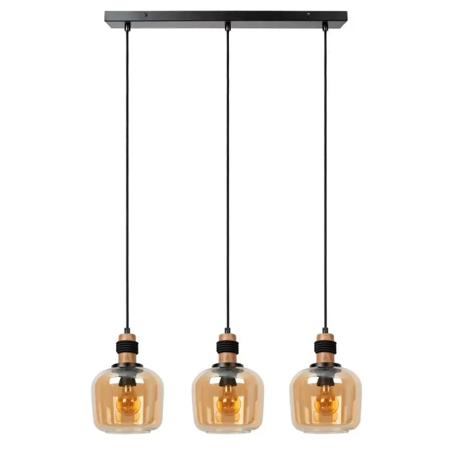 Hanglampen-Lucide ILONA Hanglamp - Amber