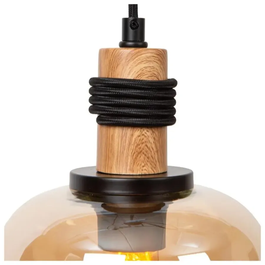 Hanglampen-Lucide ILONA Hanglamp - Amber