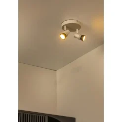 Plafondlampen-Lucide KIANTI Plafondspot - Taupe