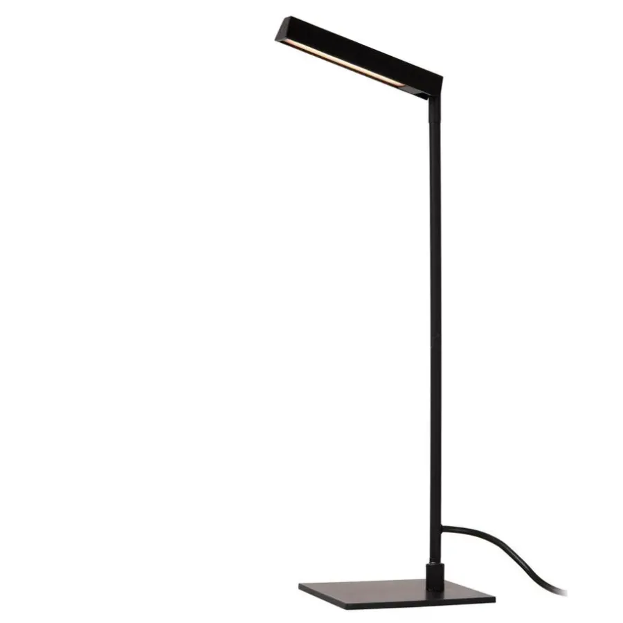 Bureaulampen|Bureaulampen-Lucide LAVALE Bureaulamp - Zwart
