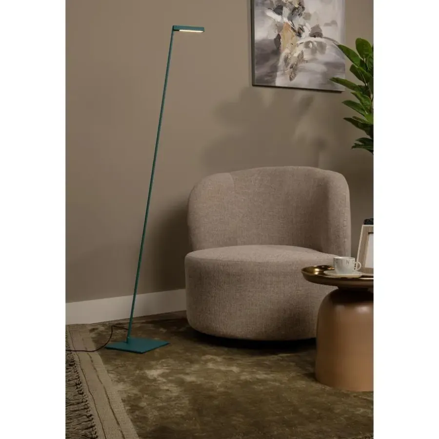 Lucide LAVALE Leeslamp - Turkoois