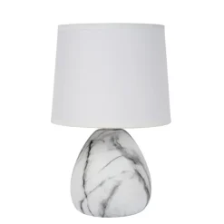 Tafellampen-Lucide MARMO Tafellamp - Wit