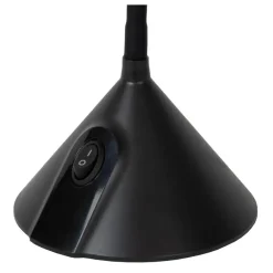 Bureaulampen|Bureaulampen-Lucide MILO Bureaulamp - Zwart