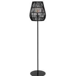 Staande Lampen-Lucide NERIDA Vloerlamp - Zwart