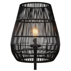 Staande Lampen-Lucide NERIDA Vloerlamp - Zwart