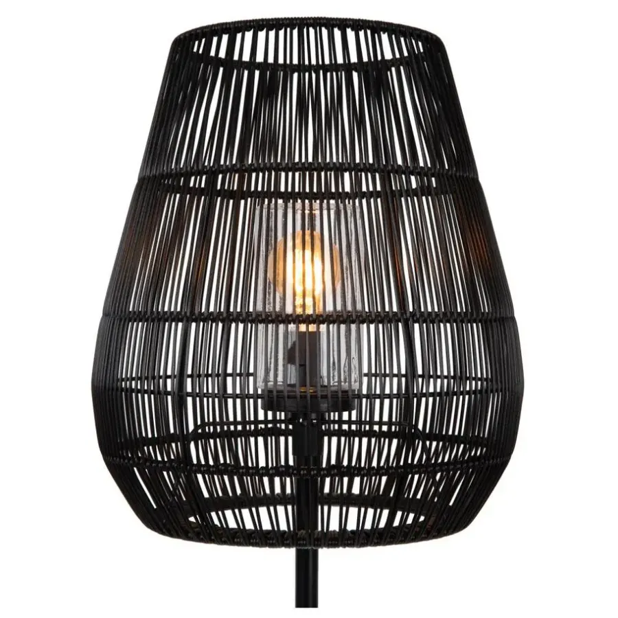 Staande Lampen-Lucide NERIDA Vloerlamp - Zwart