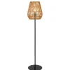 Staande Lampen-Lucide NERIDA Vloerlamp - Naturel