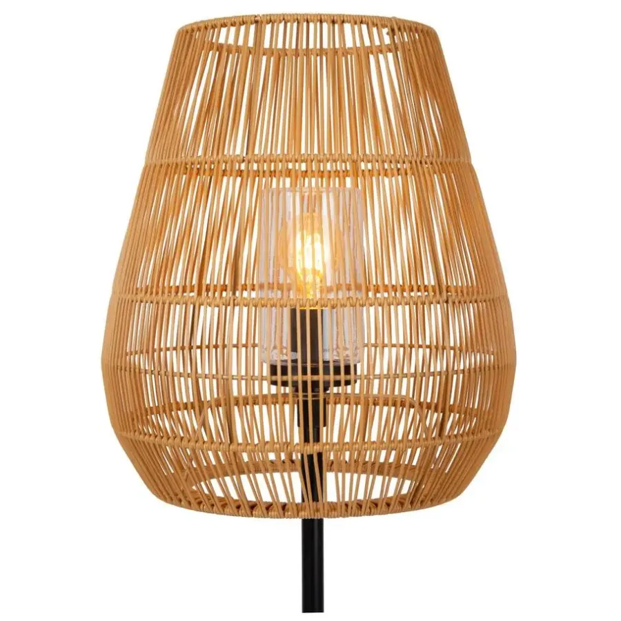 Staande Lampen-Lucide NERIDA Vloerlamp - Naturel