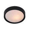 Plafondlampen-Lucide plafondlicht Lex - Ø33 cm - zwart