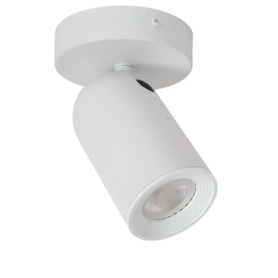 Wandlampen-Lucide PUNCH Plafondspot - Wit