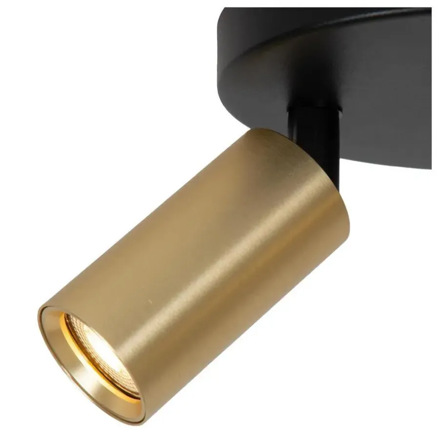 Lucide RITMO Plafondspot - Mat Goud / Messing