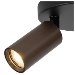 Plafondlampen-Lucide RITMO Plafondspot - Koffie