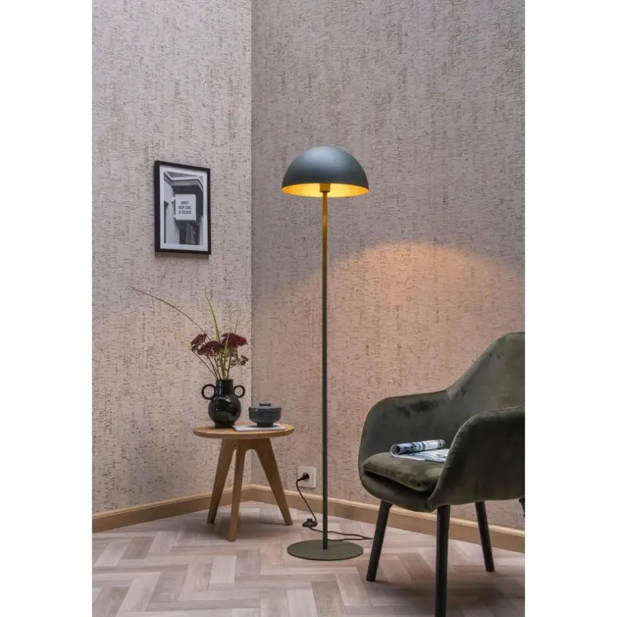 Staande Lampen-Lucide SIEMON Vloerlamp - Groen