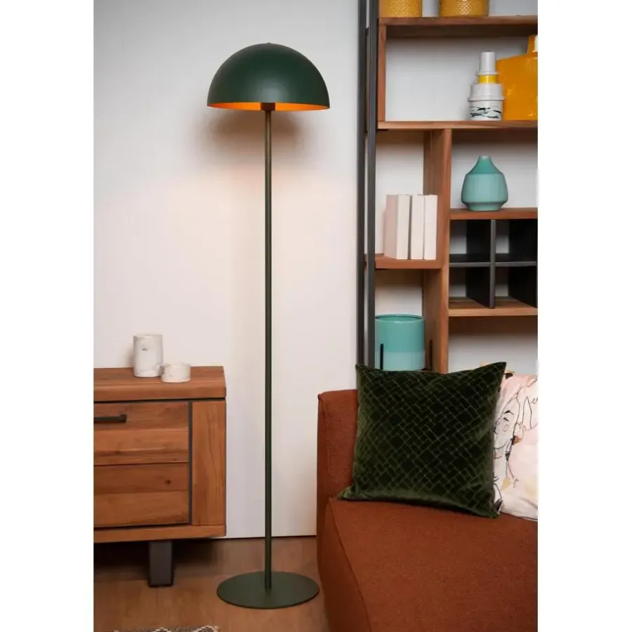 Staande Lampen-Lucide SIEMON Vloerlamp - Groen