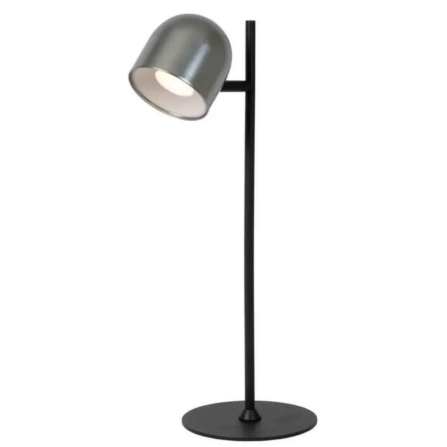 Bureaulampen|Bureaulampen-Lucide SKANSKA RECH Bureaulamp - Grijs ijzer