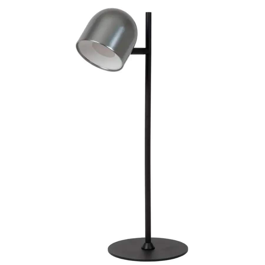 Bureaulampen|Bureaulampen-Lucide SKANSKA RECH Bureaulamp - Grijs ijzer